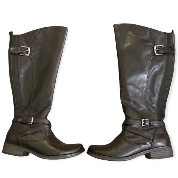 Baretraps Alysha Knee High Riding Black Boots size 6 - Picture 4 of 5